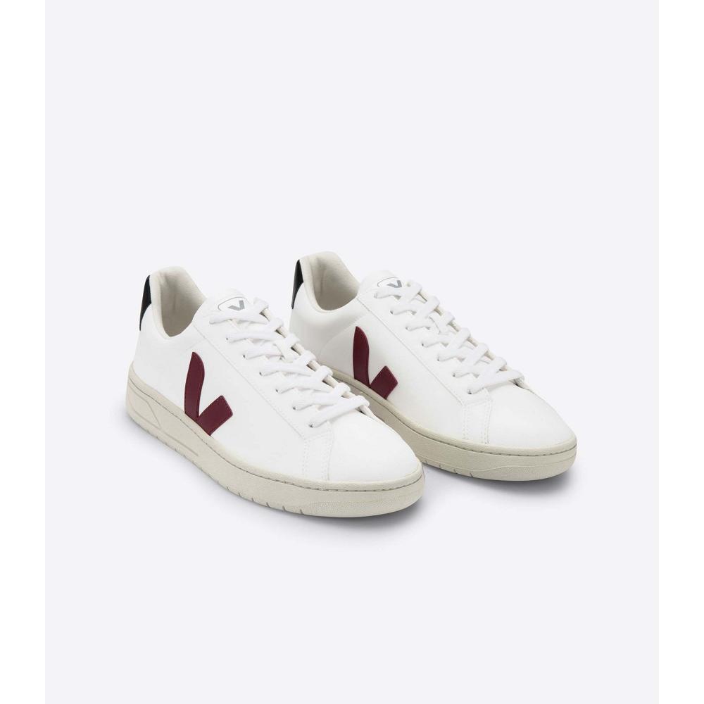 Veja URCA CWL Men's Shoes White/Red | NZ 272QMA